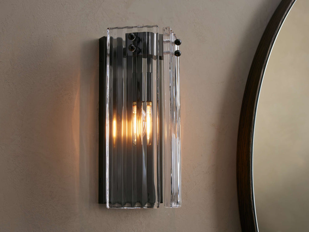Delsie Sconce material and finish detail