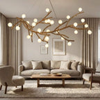 Demolion Crystal Glove Branch Chandelier by Bling Lighting Studio