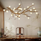 Demolion Crystal Glove Branch Chandelier by Bling Lighting Studio