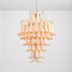 Designer Amber Cloud Murano Glass Petals Chandelier product image