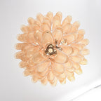 Designer Amber Cloud Murano Glass Petals Chandelier product image