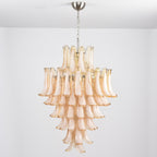 Designer Amber Cloud Murano Glass Petals Chandelier product image