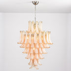 Designer Amber Cloud Murano Glass Petals Chandelier product image