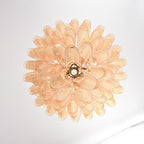 Designer Amber Cloud Murano Glass Petals Chandelier product image