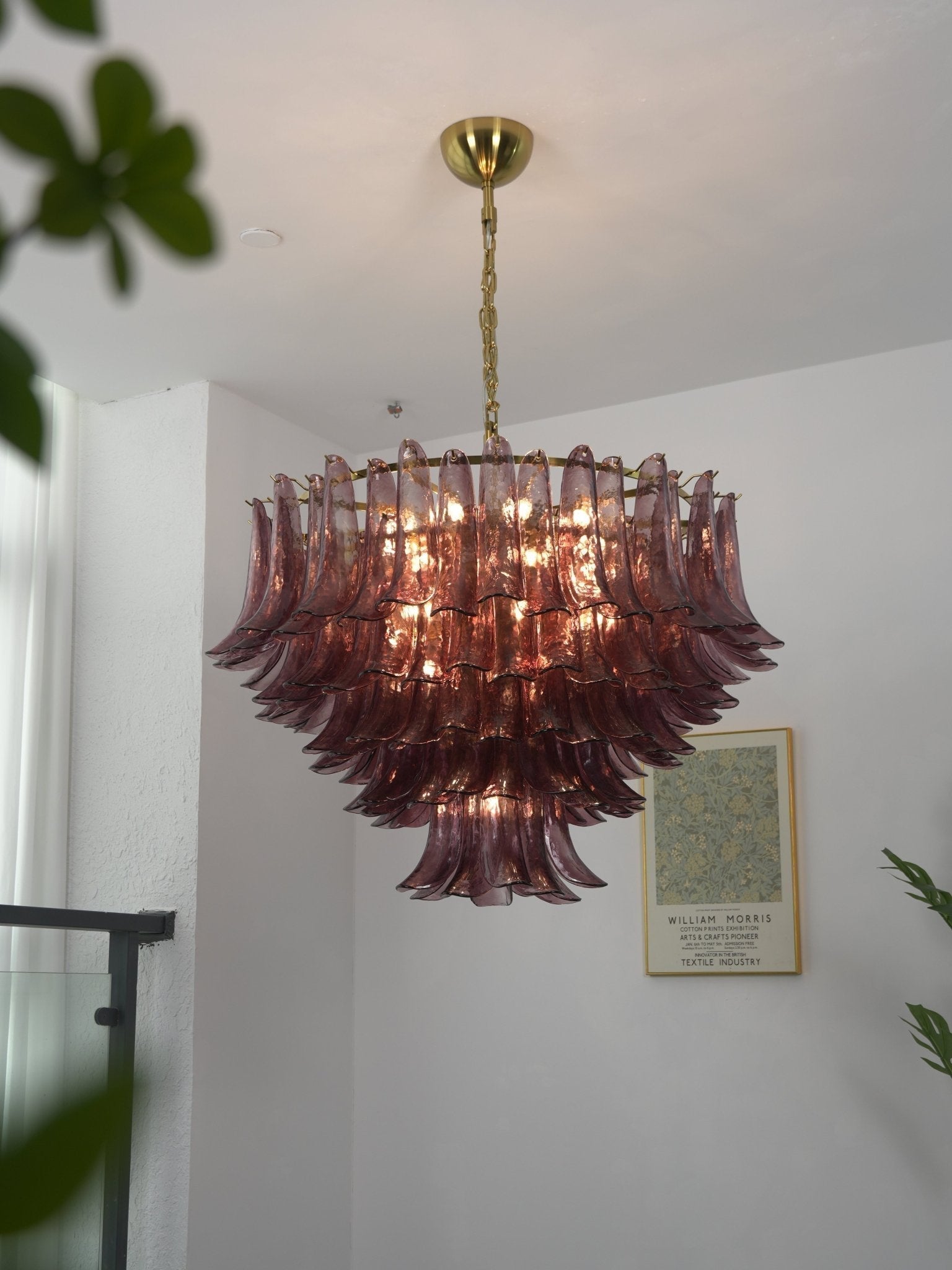 Designer Amethyst Bloom Chandelier product image