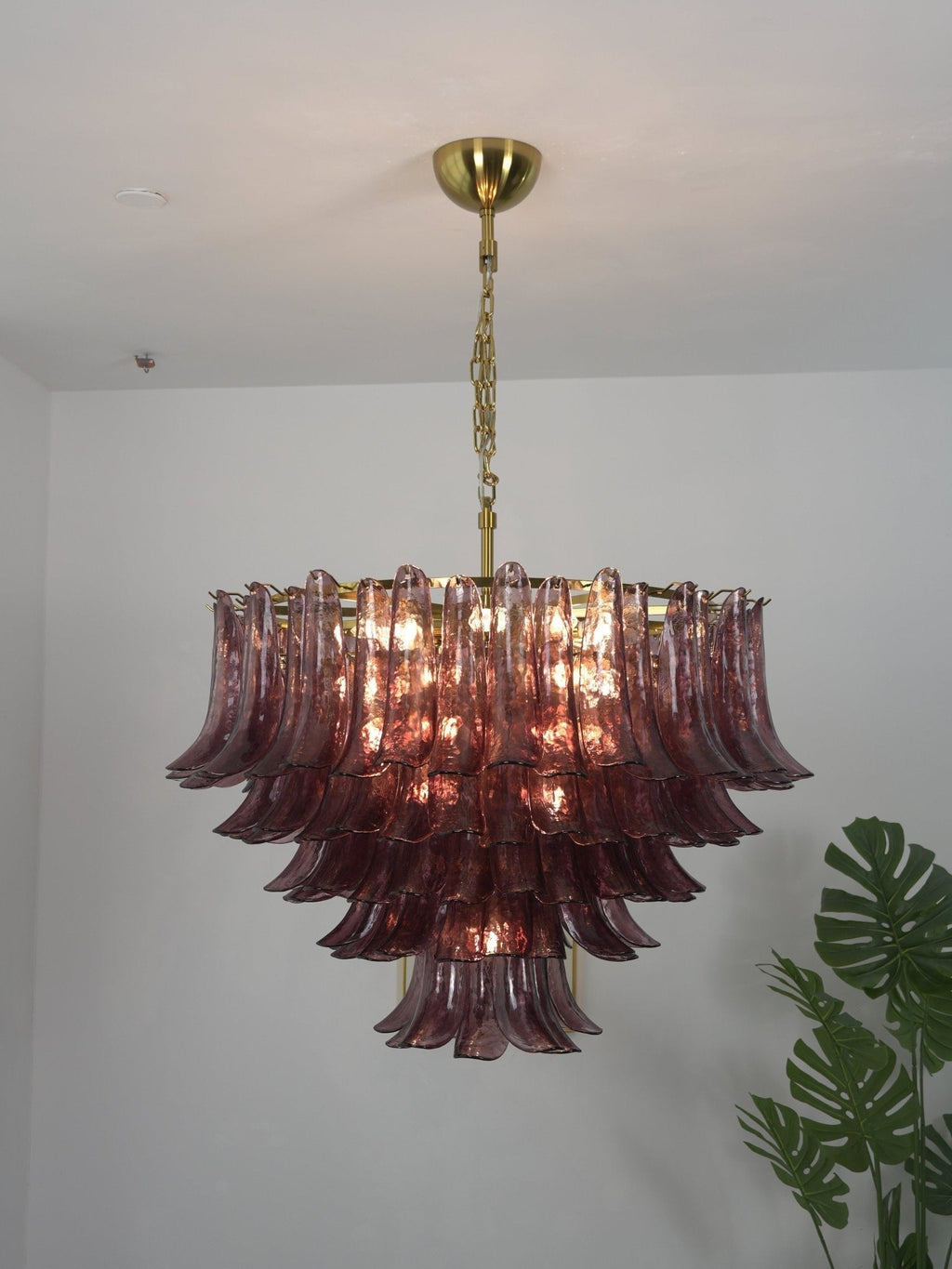 Designer Amethyst Bloom Chandelier product image