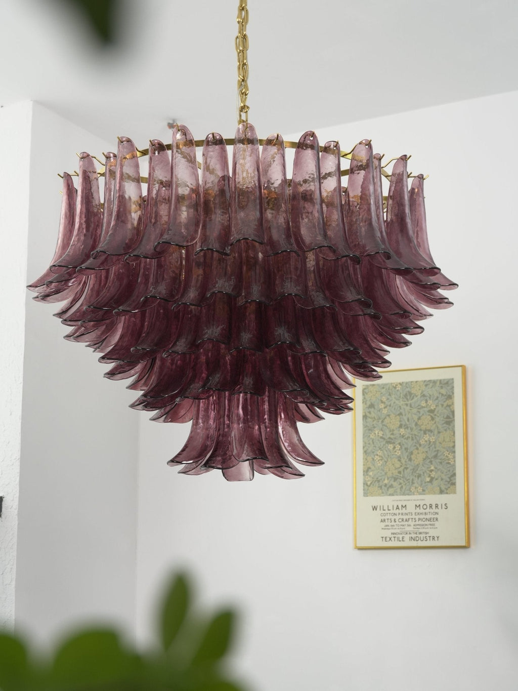 Designer Amethyst Bloom Chandelier product image