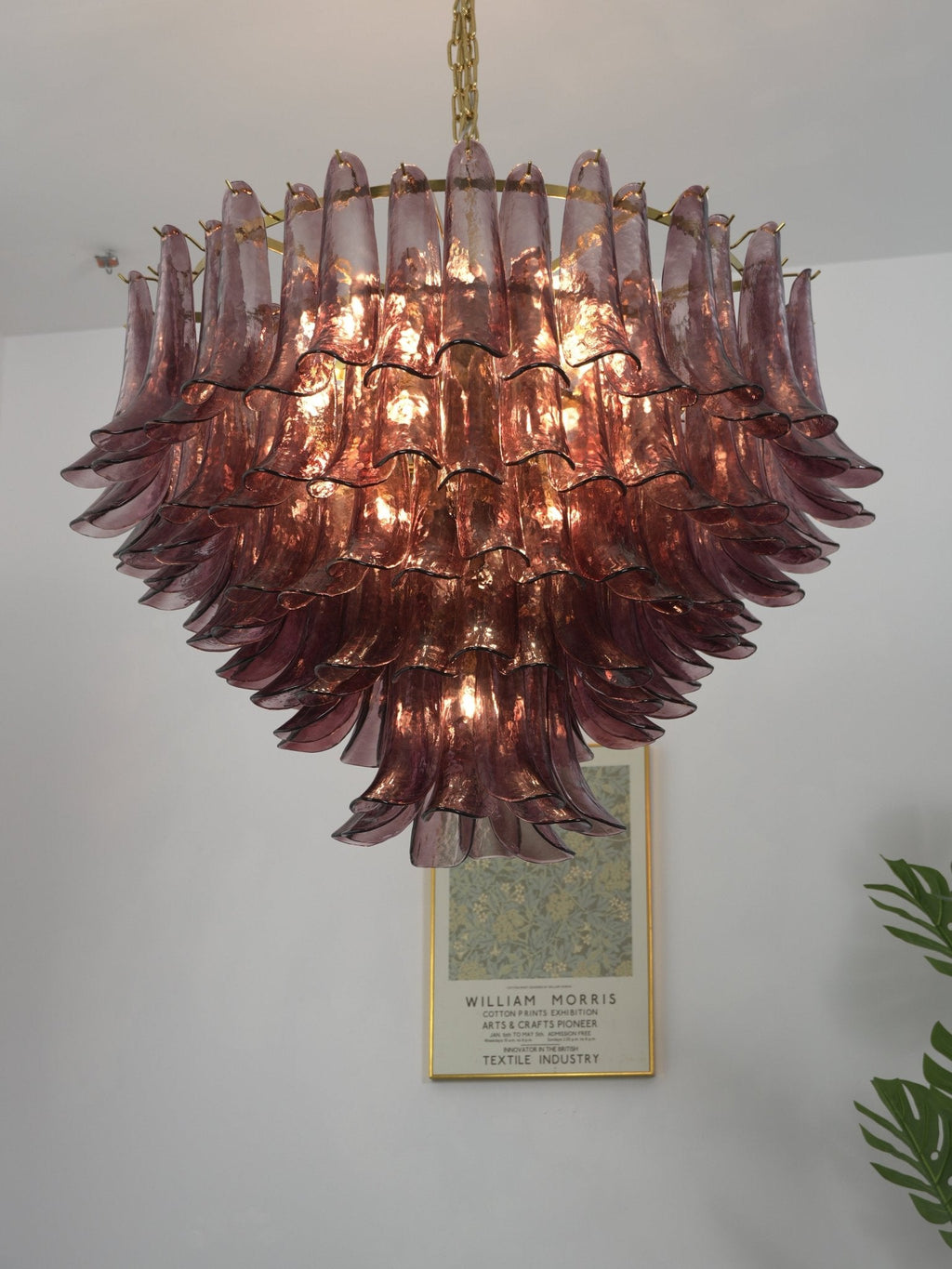 Designer Amethyst Bloom Chandelier product image