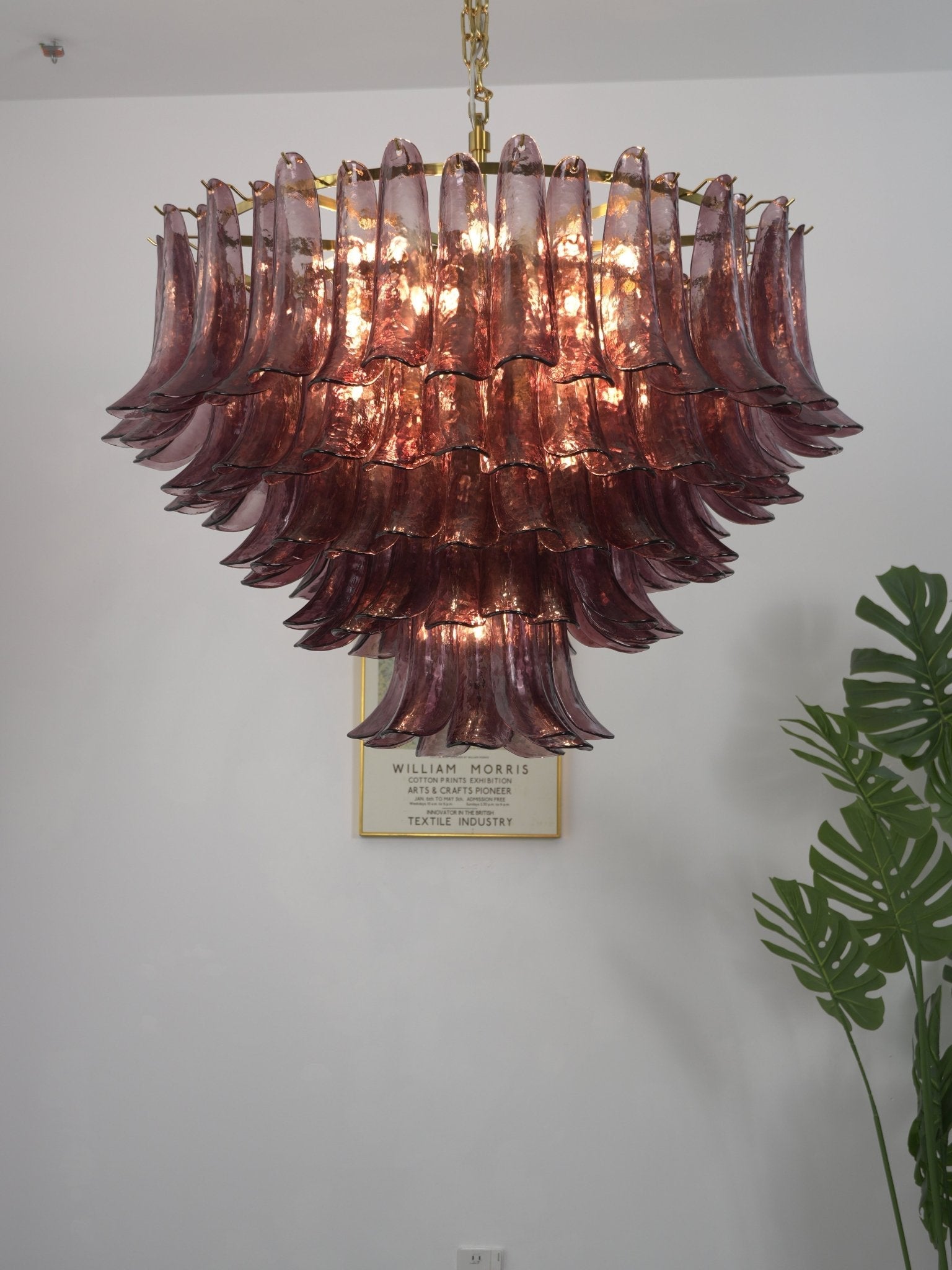 Designer Amethyst Bloom Chandelier product image