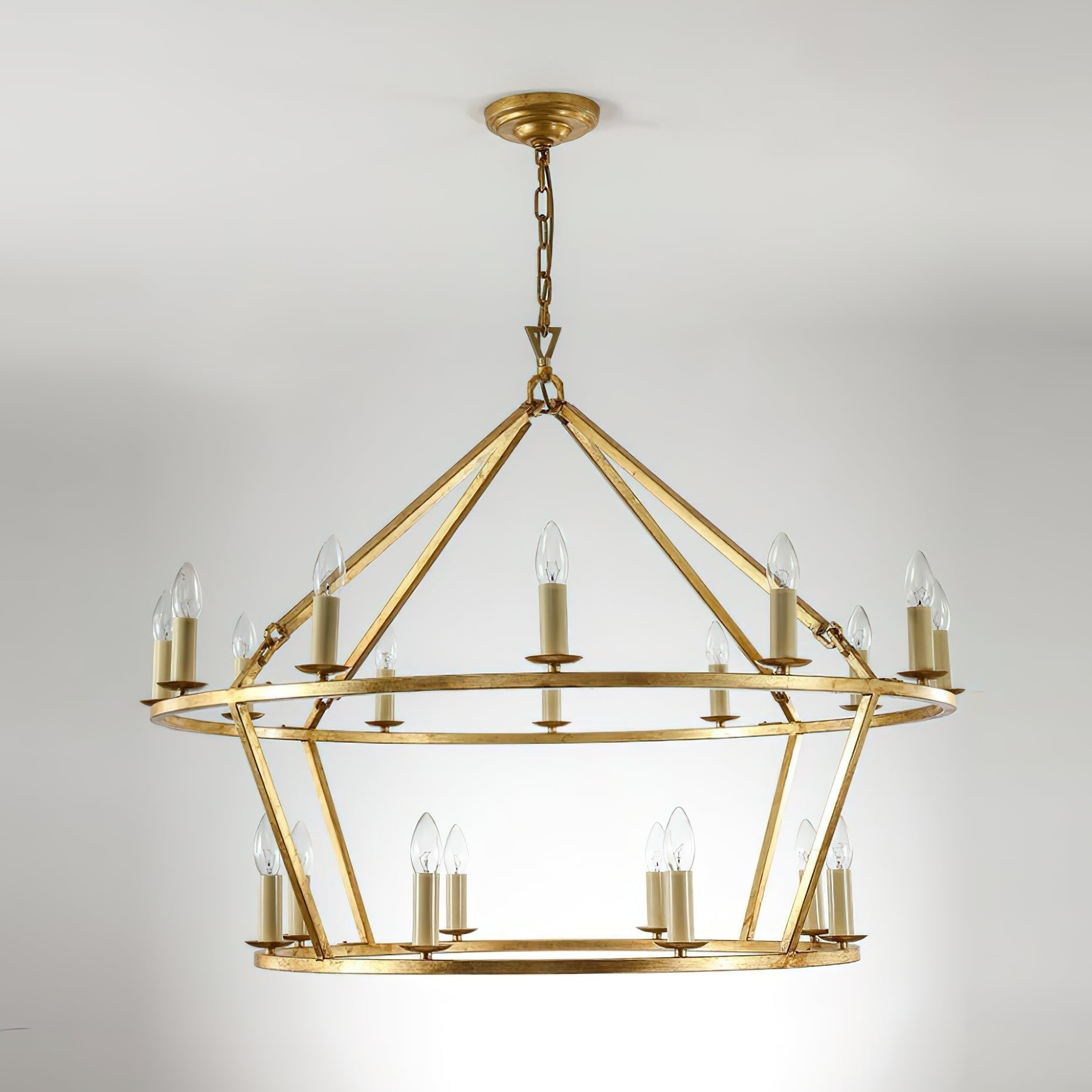 Designer Aurevon Grand Wheel Chandelier additional product view