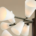Designer Cassius Chandelier material and finish detail
