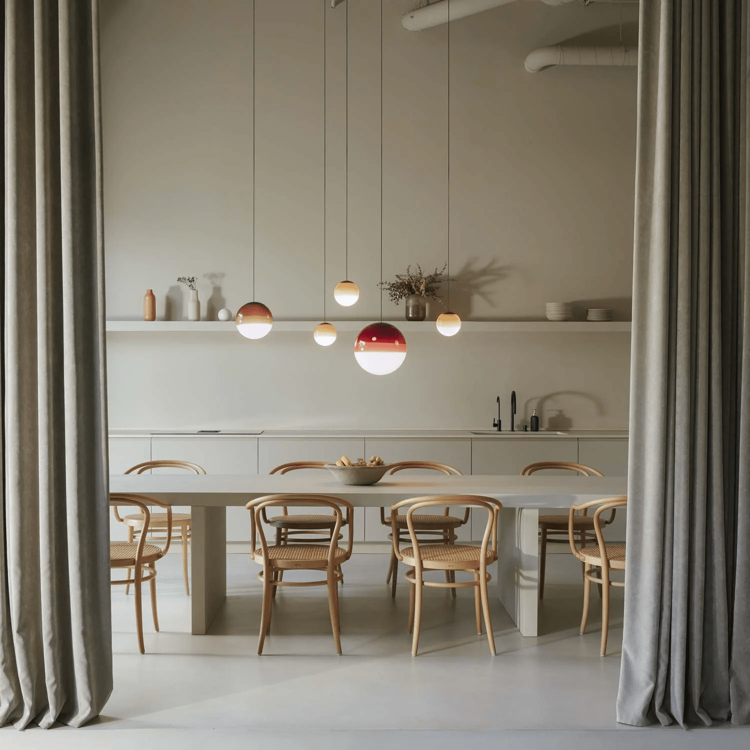 Dipping Pendant Light