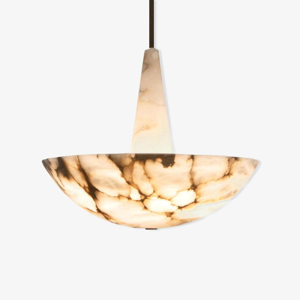 Domus Alabaster Chandelier detail view