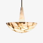 Domus Alabaster Chandelier detail view