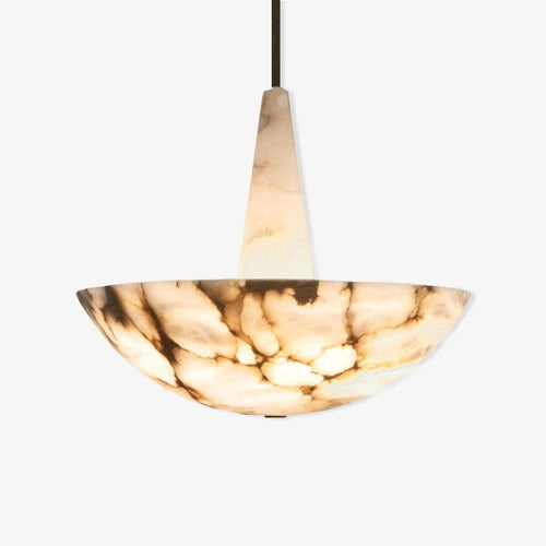 Domus Alabaster Chandelier detail view