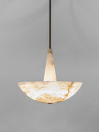 Domus Alabaster Chandelier material and finish detail