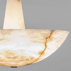 Domus Alabaster Chandelier by Bling Lighting Studio