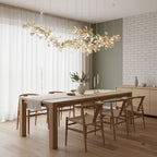 Double Layer Combination Gingko Chandelier
