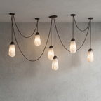 Droplet Natural Alabaster Multi-Chandelier