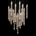 Bubble Tube Cascade Chandelier