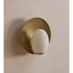 Egg Alabaster Sconces