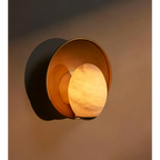 Egg Alabaster Sconces