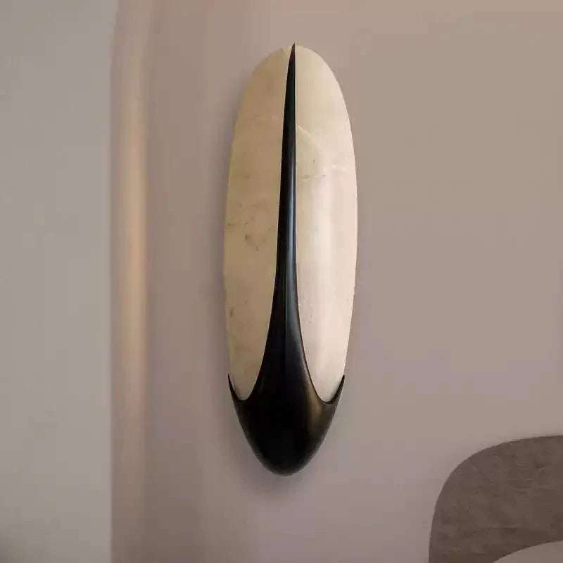 Elara Alabaster Wall Light by Bling Lighting Studio