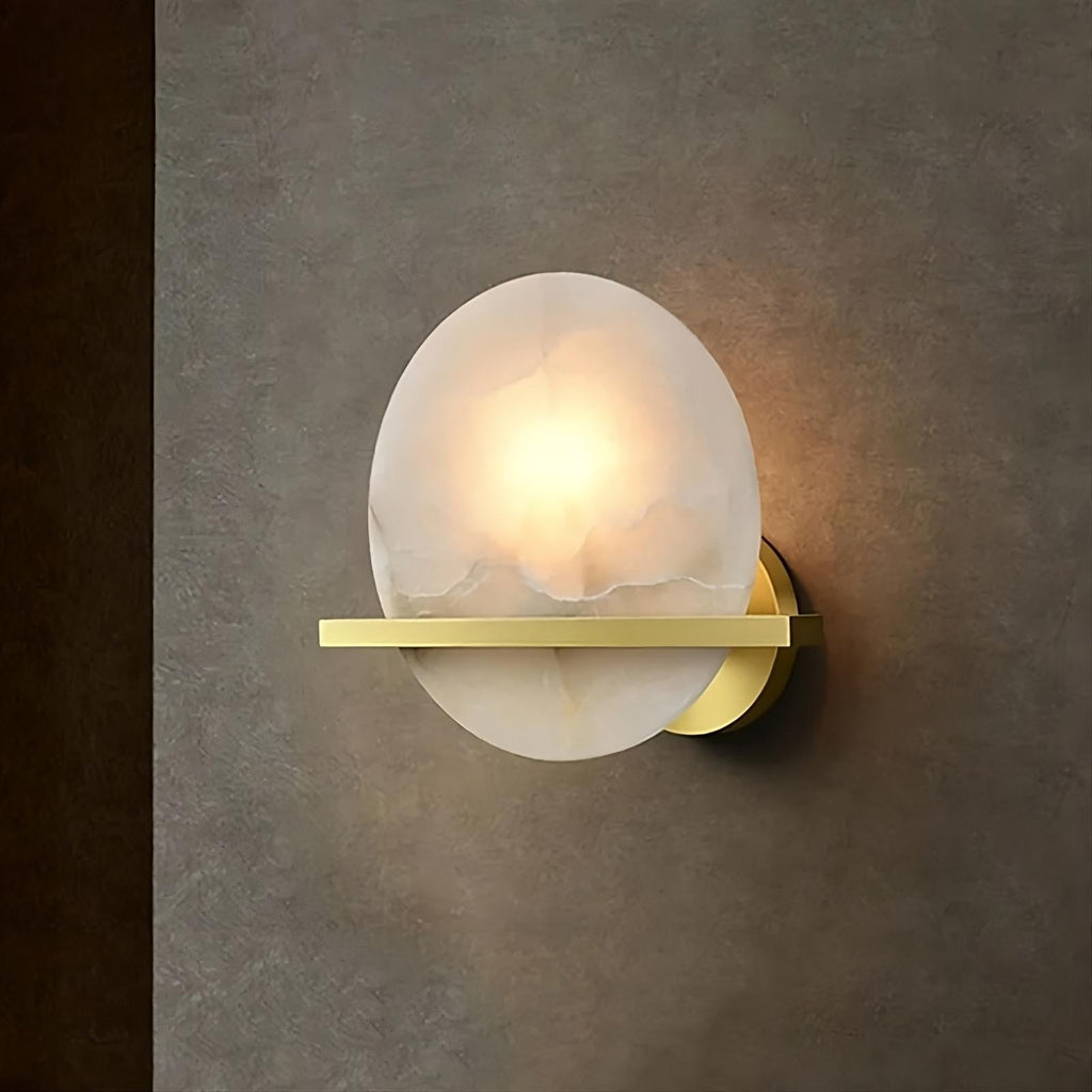 Elara Natural Alabaster Wall Sconce additional product view