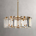 Elegant Amaya Round Chandelier 30" 38" 48" by Bling Lighting Studio