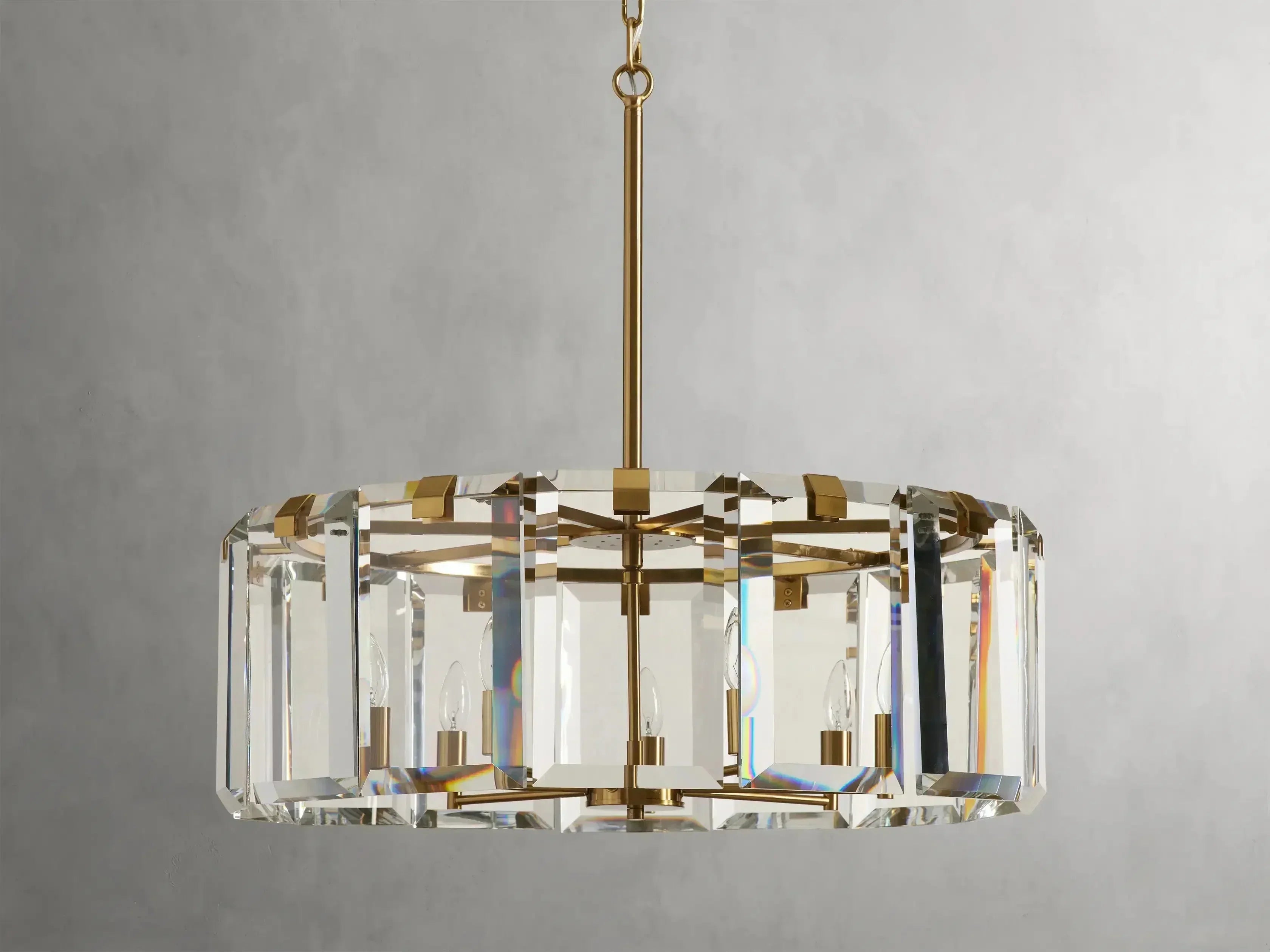 Elegant Amaya Round Chandelier 30" 38" 48" product image