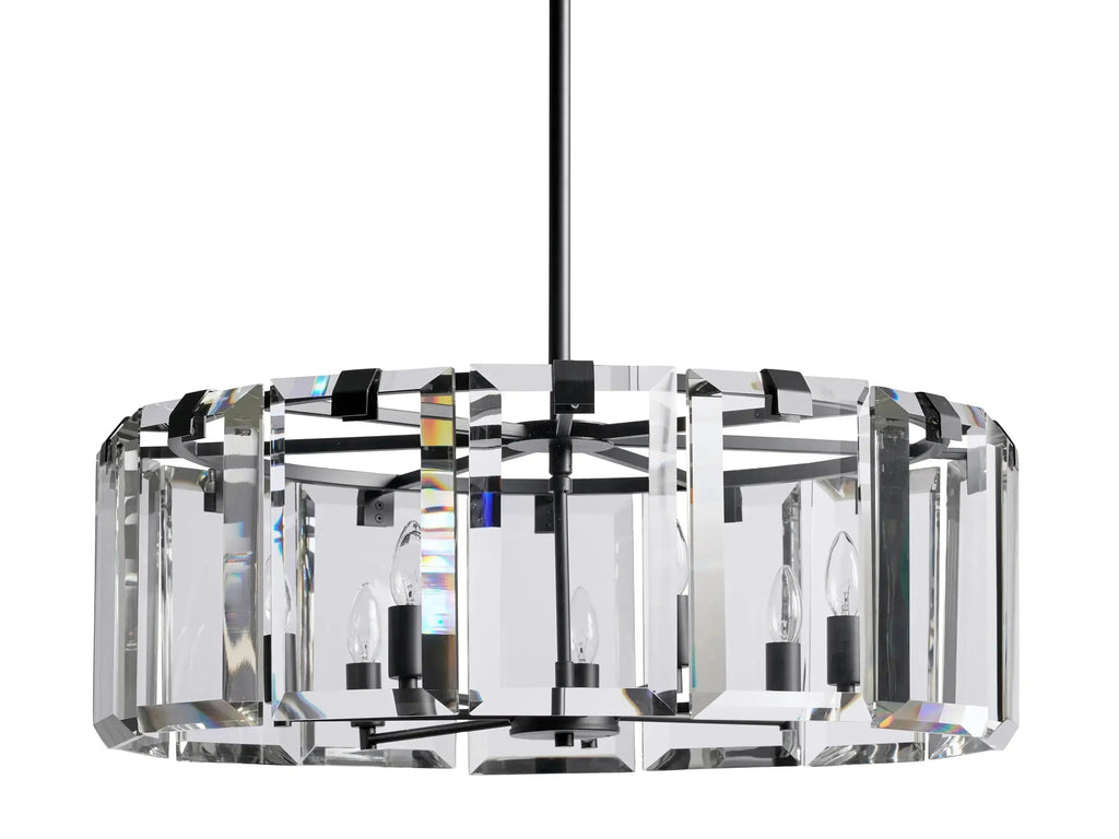 Elegant Amaya Round Chandelier 30" 38" 48" product image