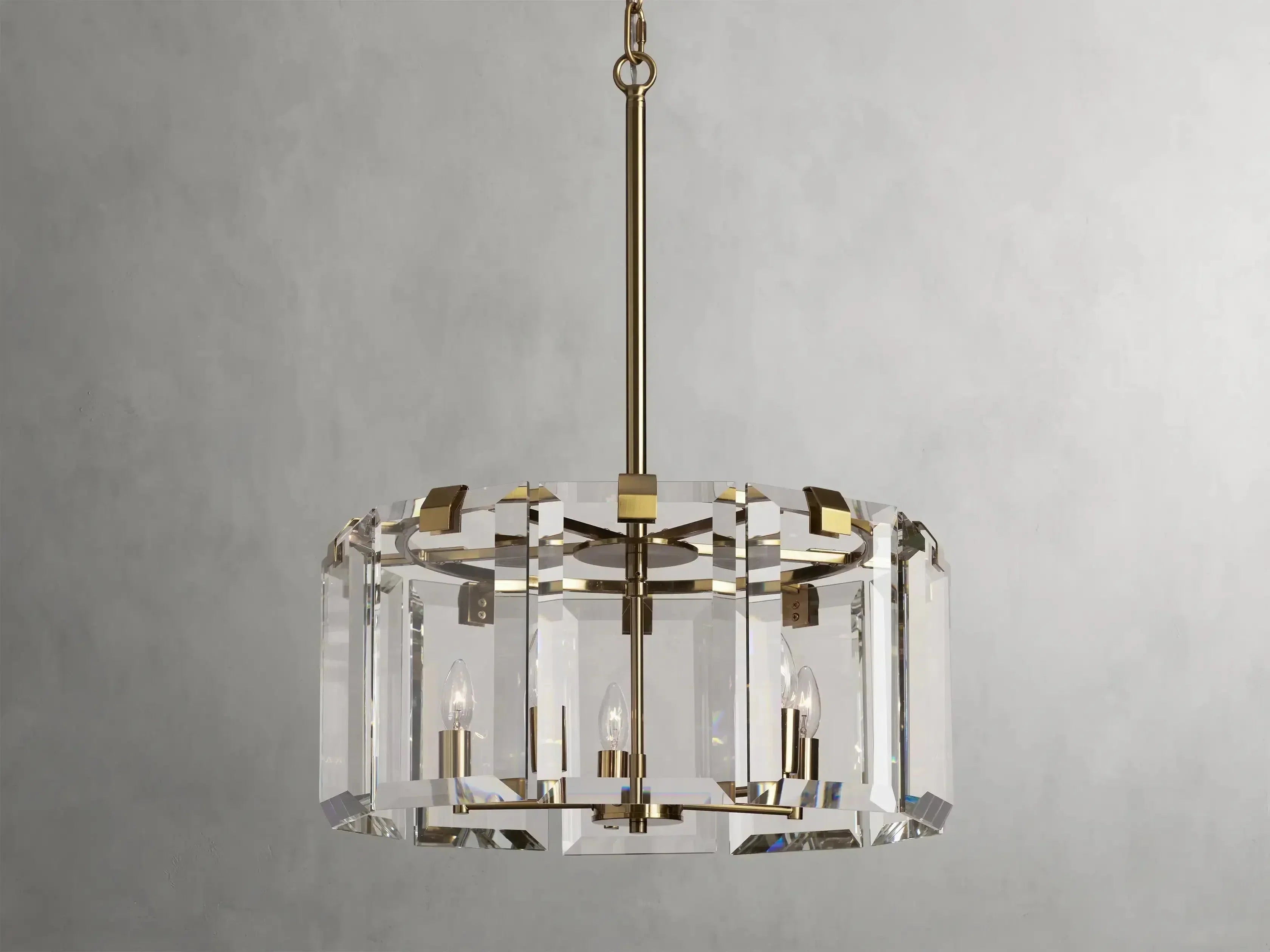 Elegant Amaya Round Chandelier 30" 38" 48" product image
