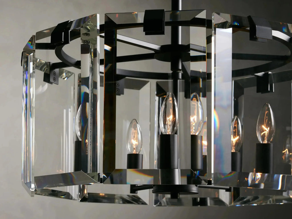 Elegant Amaya Round Chandelier 30" 38" 48" product image