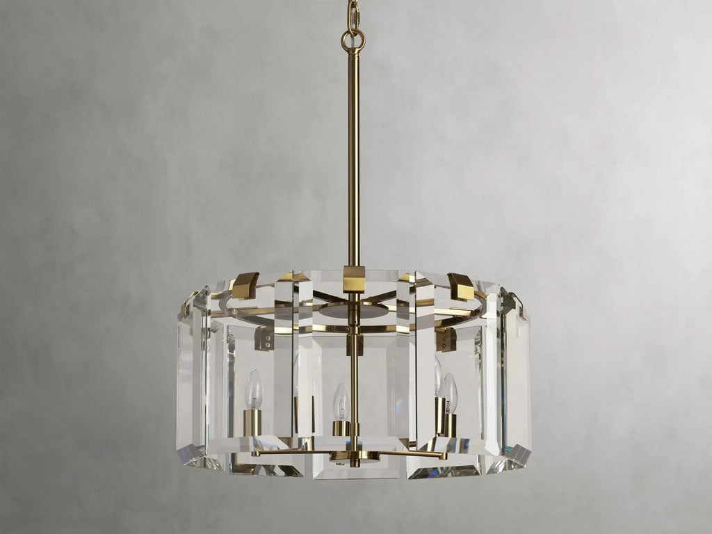 Elegant Amaya Round Chandelier 30" 38" 48" product image