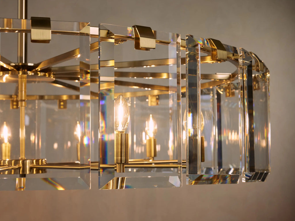 Elegant Amaya Round Chandelier 30" 38" 48" product image