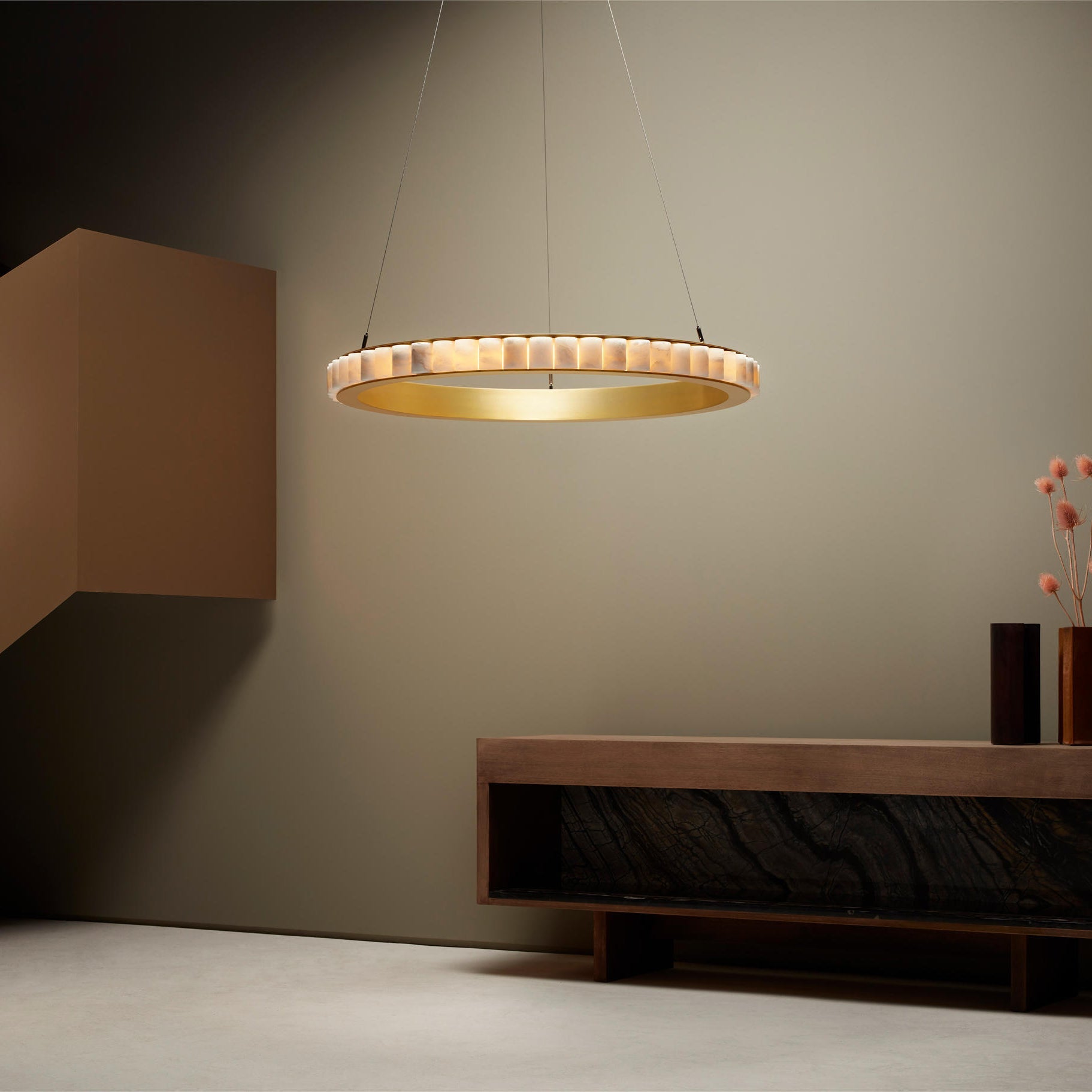 Elegant Avalon Alabaster Chandelier product image