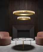 Elegant Avalon Alabaster Chandelier product image