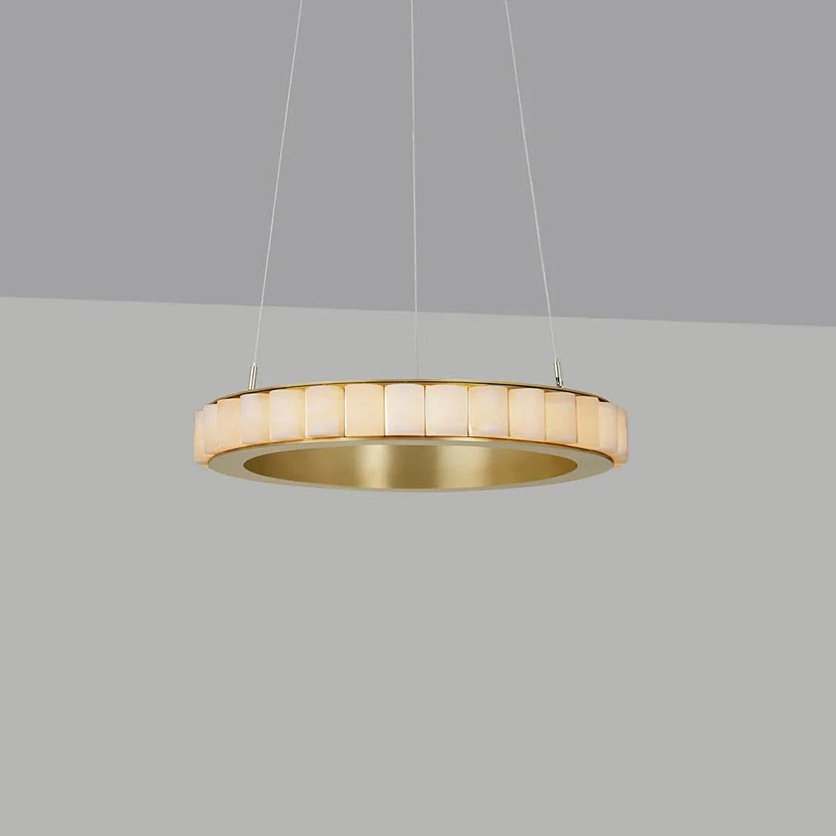Elegant Avalon Alabaster Chandelier product image