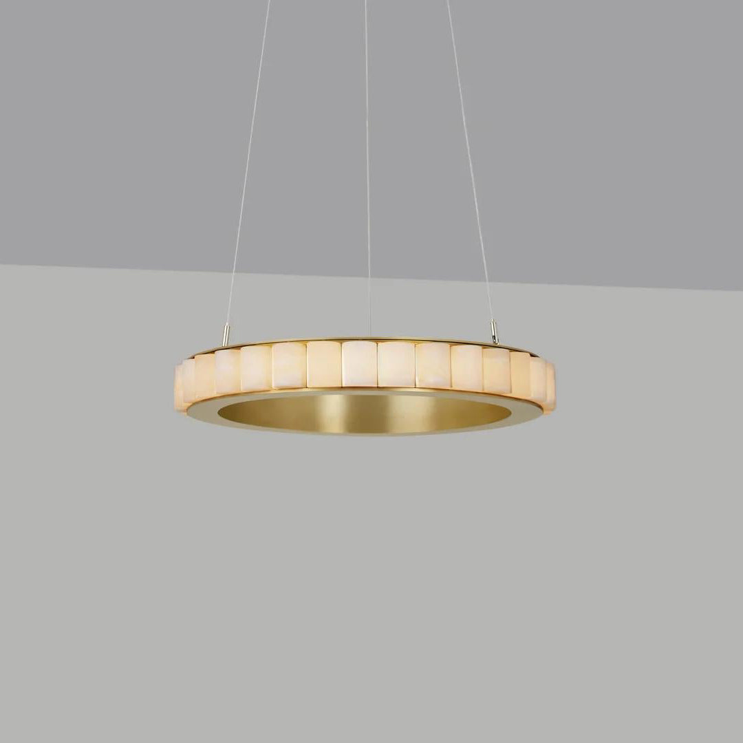 Elegant Avalon Alabaster Chandelier product image