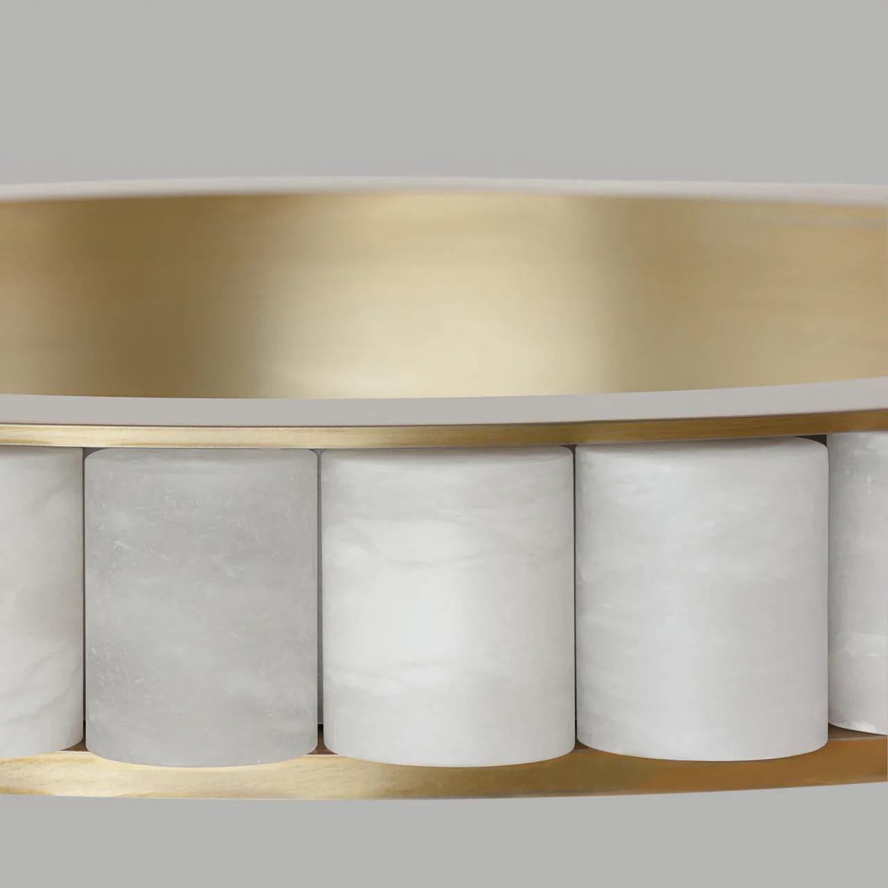 Elegant Avalon Alabaster Chandelier product image