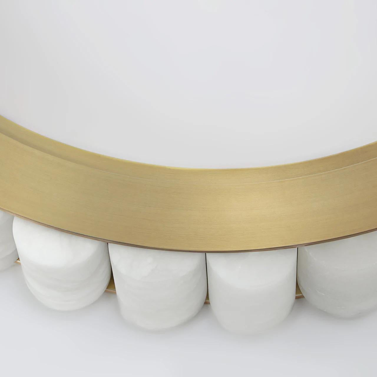Elegant Avalon Alabaster Chandelier product image