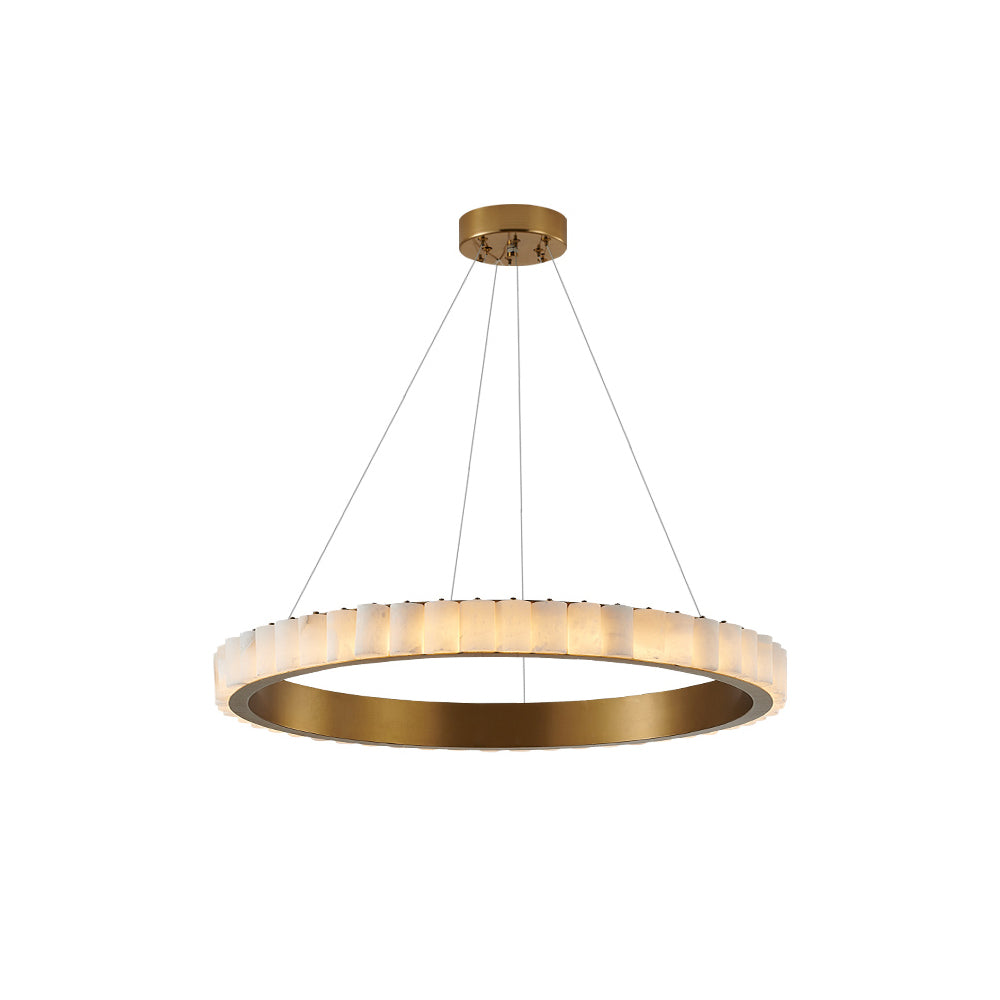 Elegant Avalon Alabaster Chandelier product image