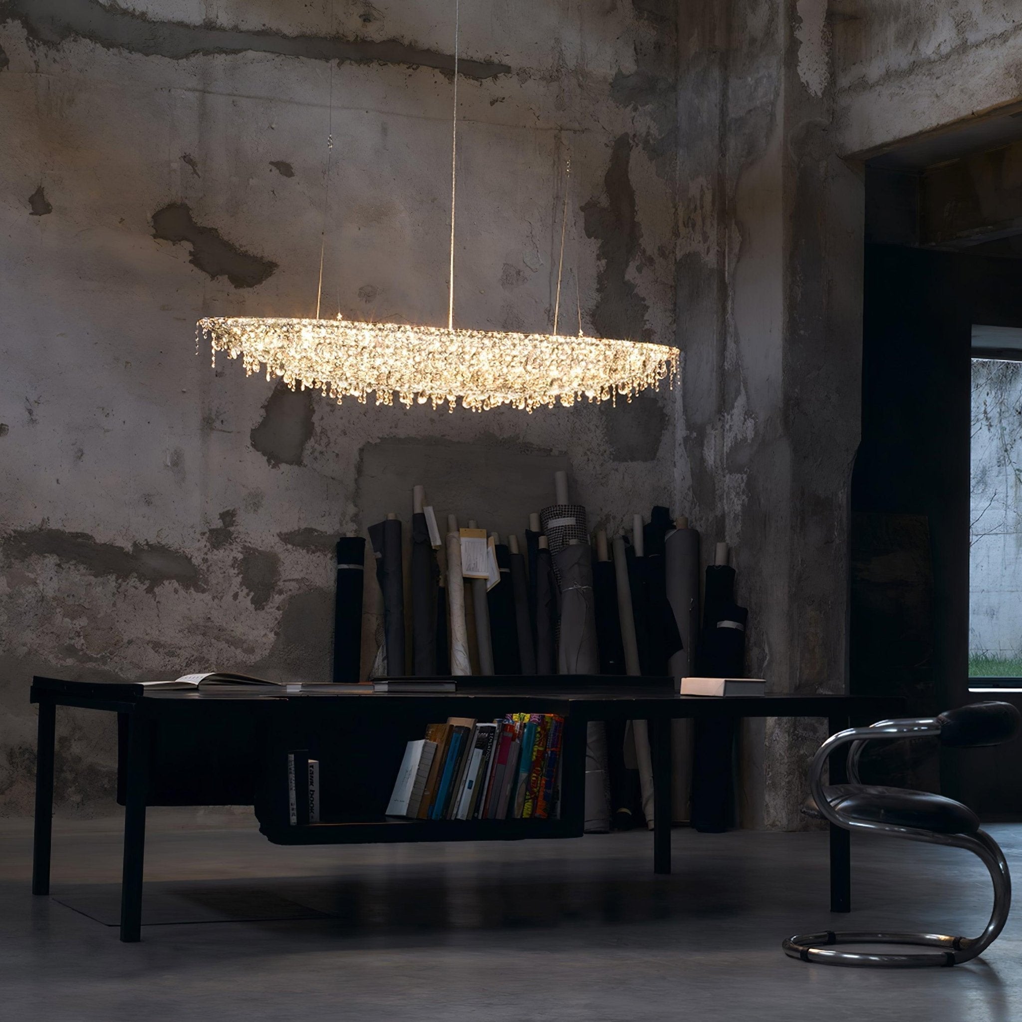 Elegant Boat Crystal Chandelier product image