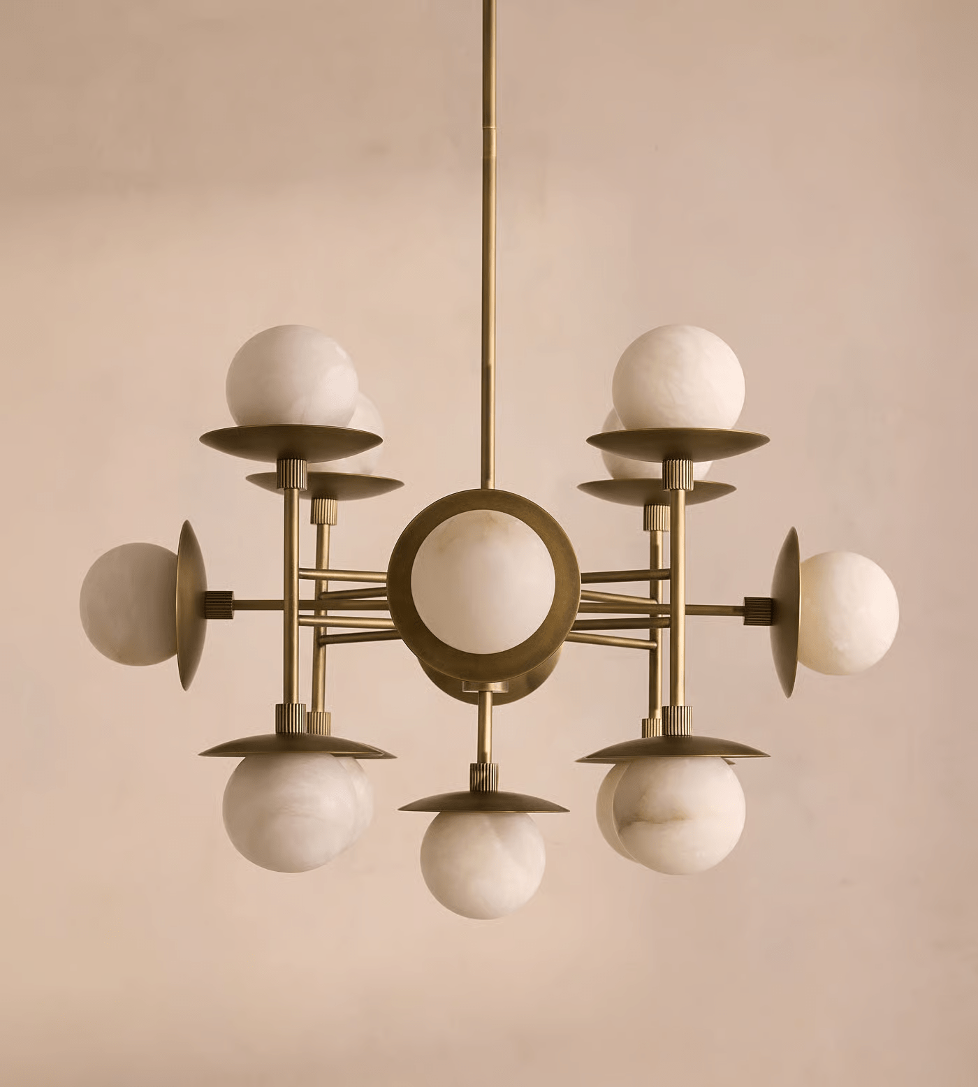 Elegant Cara Alabaster Chandelier additional product view