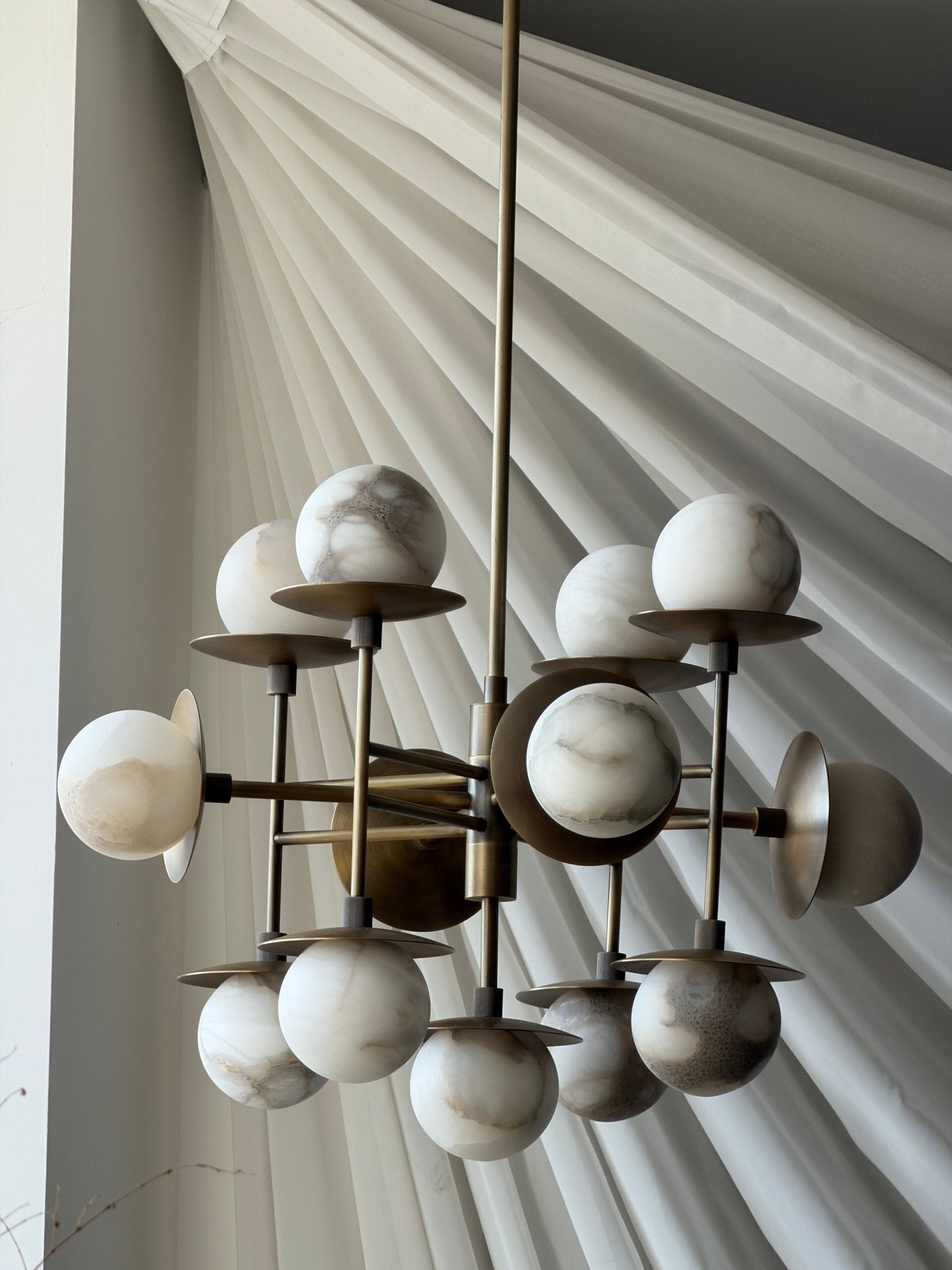 Elegant Cara Alabaster Chandelier product image