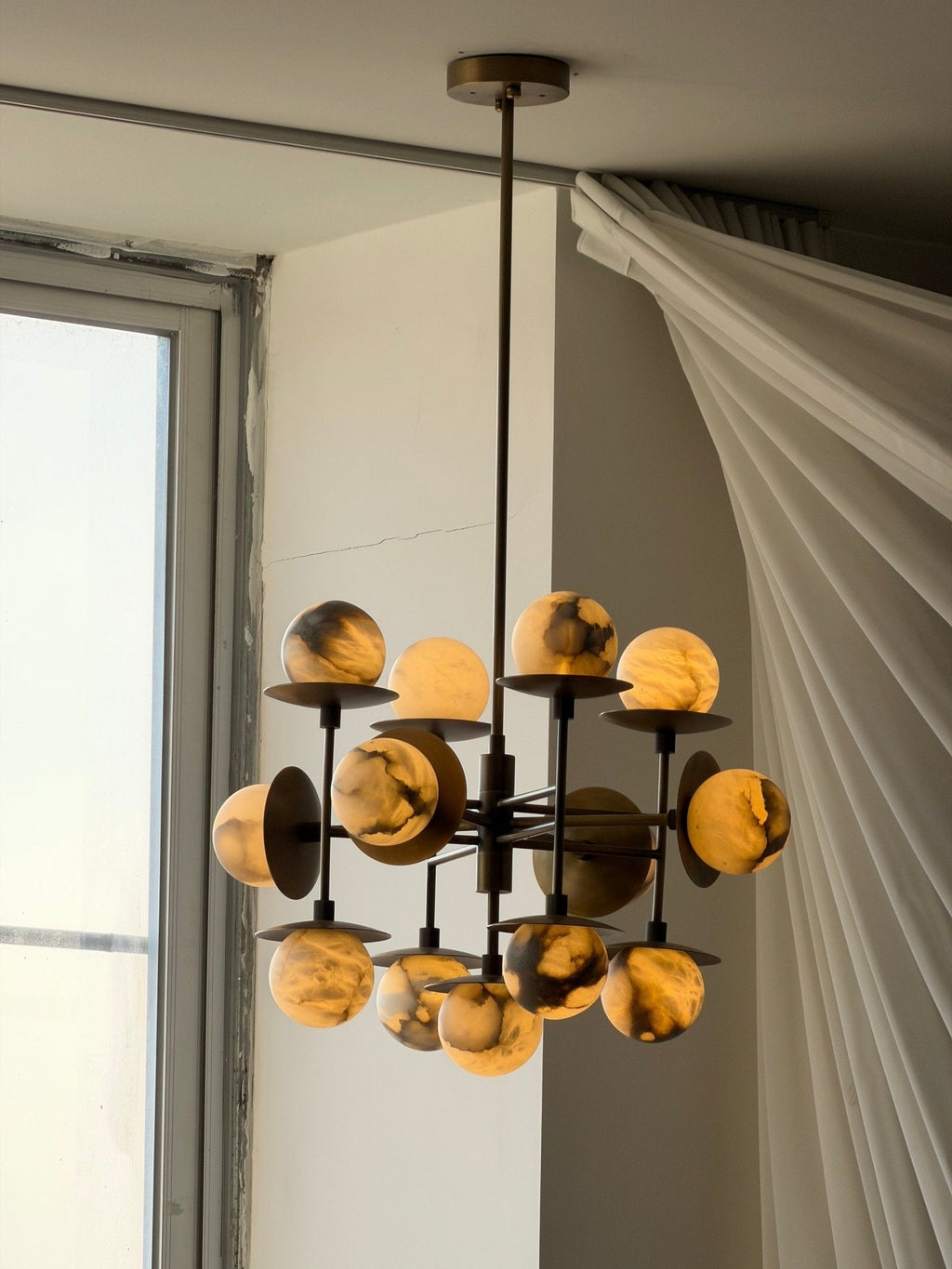 Elegant Cara Alabaster Chandelier product image