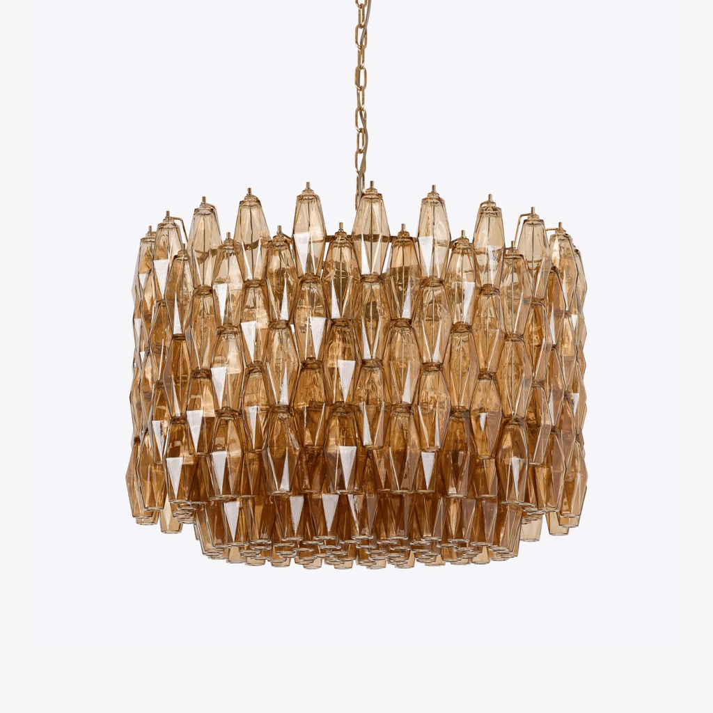 Elegant Drum Sorrento Chandelier by Bling Lighting Studio