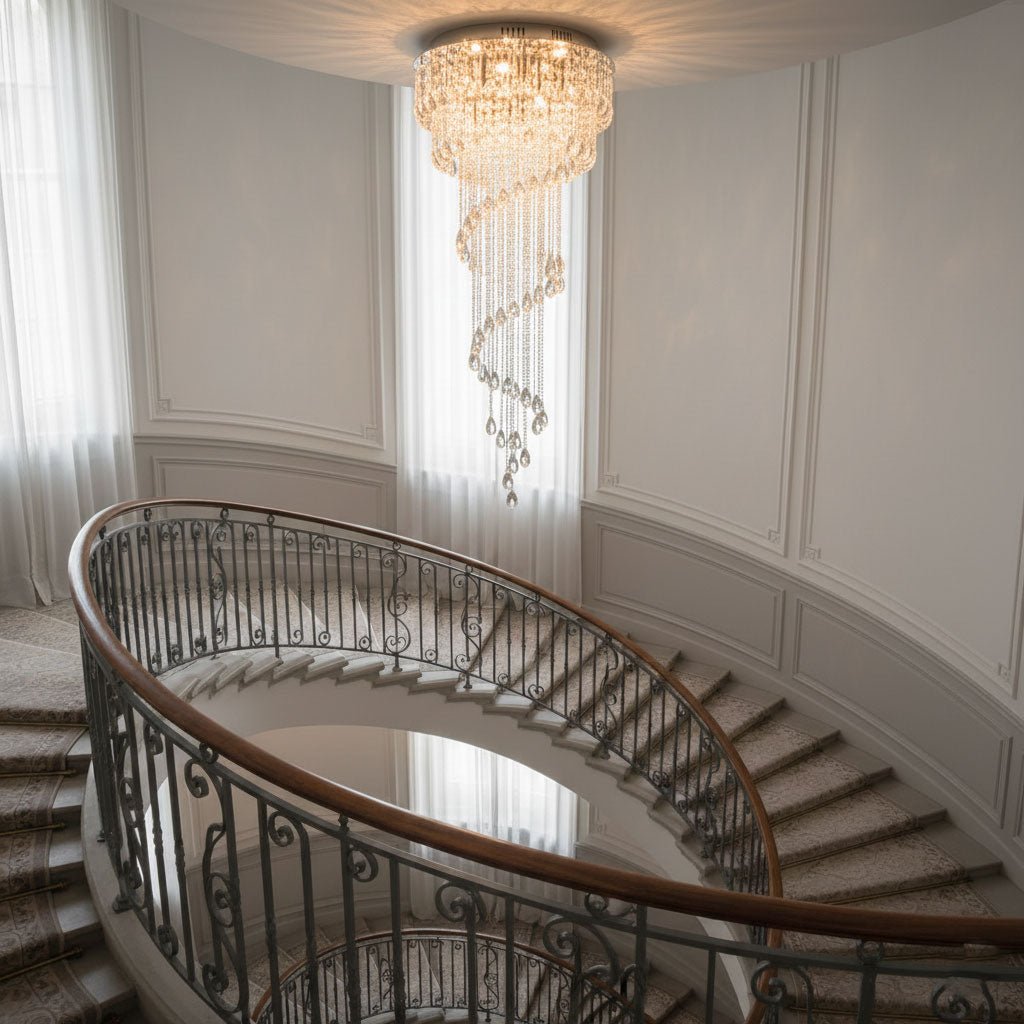 Elegant Harmony Spiral Chandelier product image