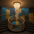 Elegant Harmony Spiral Chandelier product image