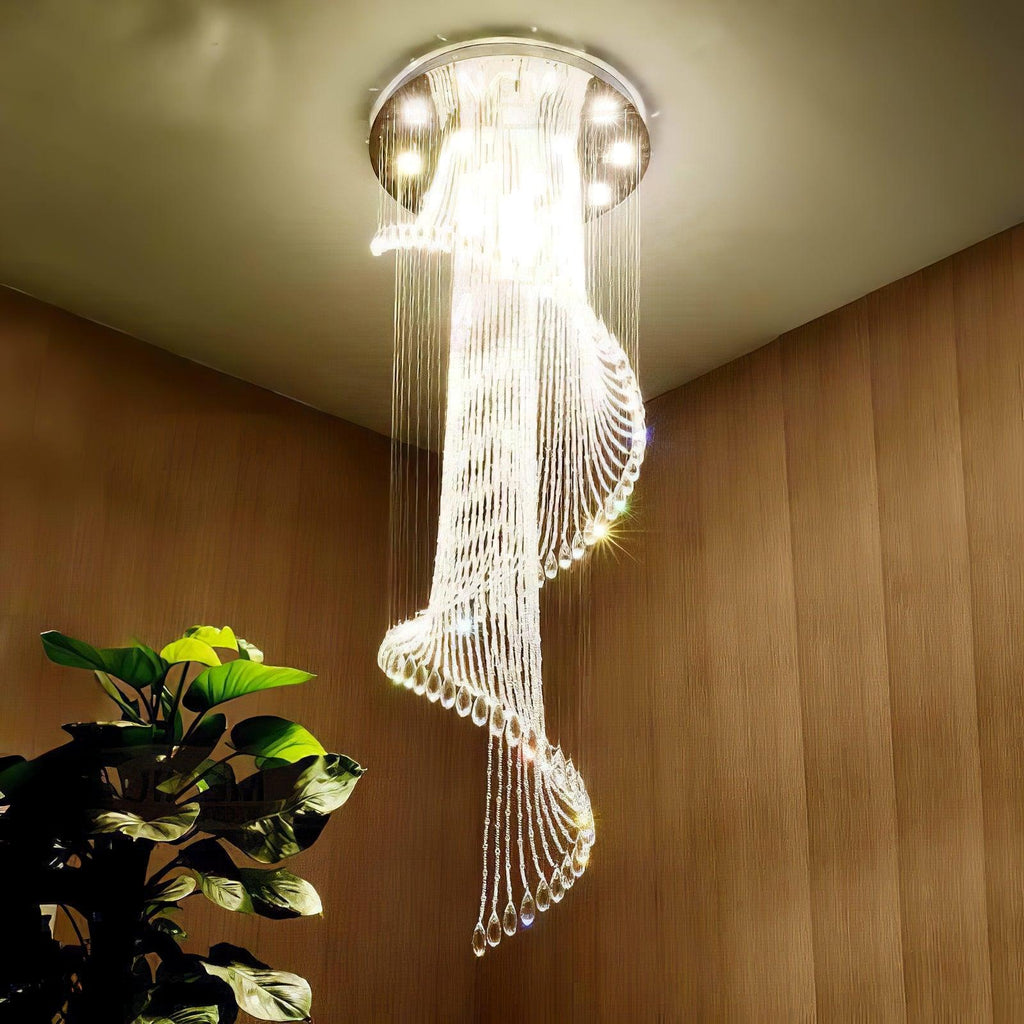 Elegant Harmony Spiral Chandelier product image